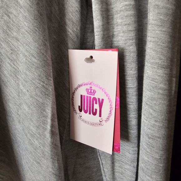 𝐑𝐞𝐭𝐚𝐢𝐥 $𝟒𝟓 Juicy By Juicy Couture Crew Neck Long Sleeve Top Large New - Picture 8 of 10